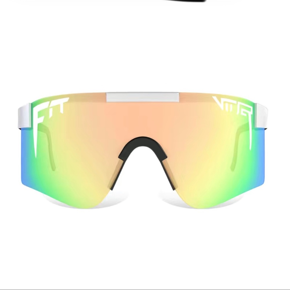 White Frame Pit Viper Shades